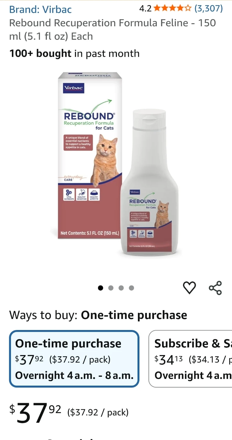REBOUND Cat Recuperation Formula - photo 3