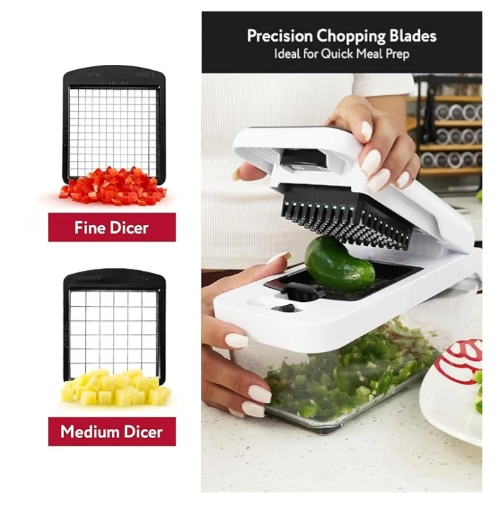 NEW!    8-in-1 Vegetable Chopper - photo 5