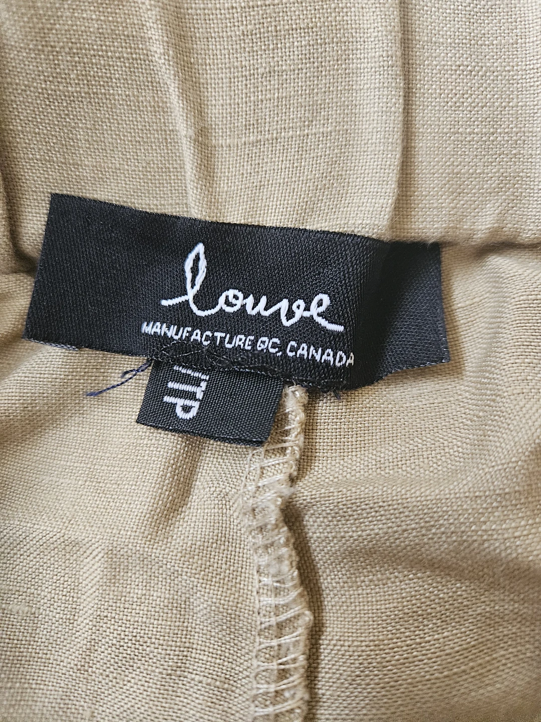 Louve Wide Leg Button Fly Pants - photo 2