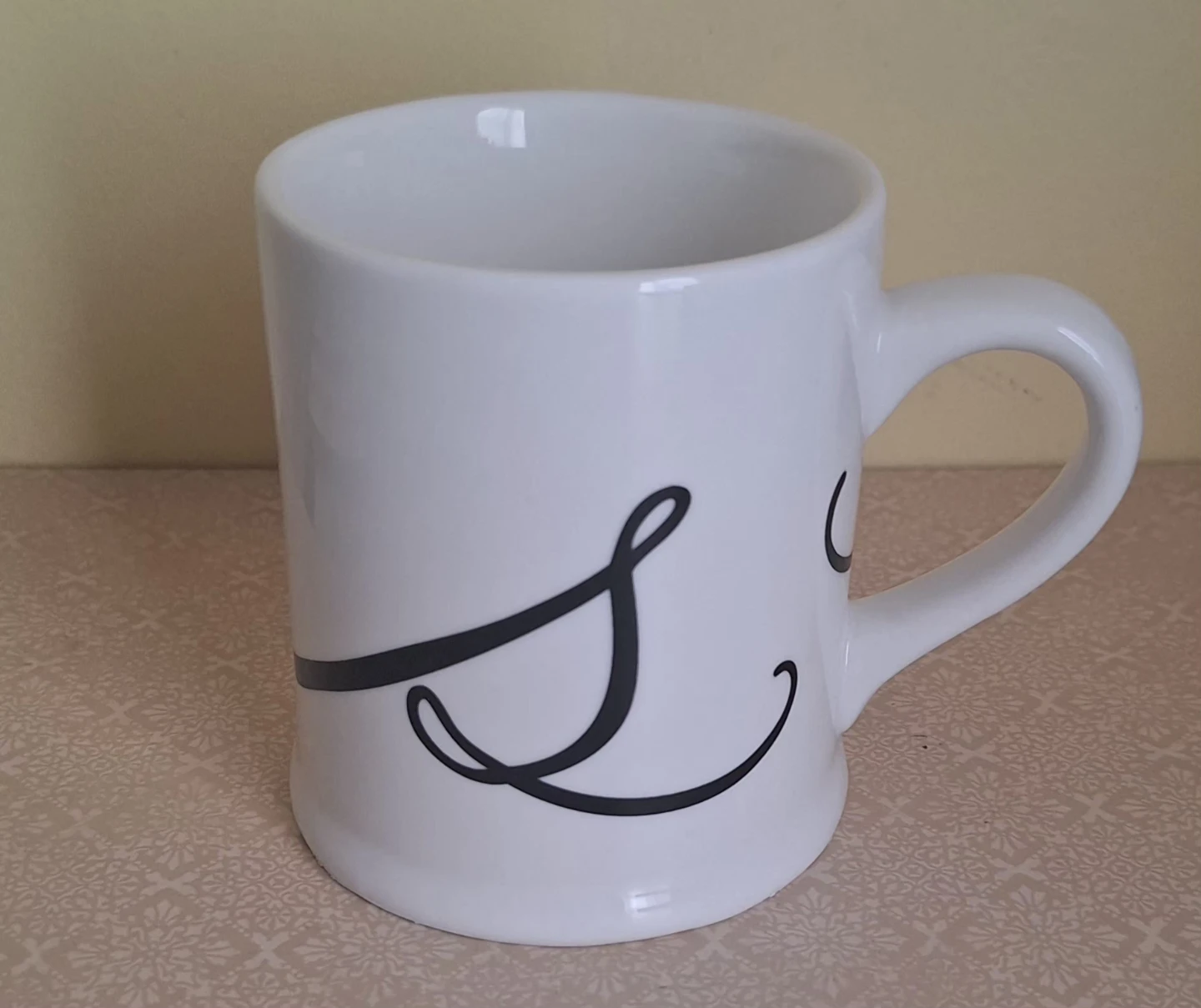 "S" Monogram Mug and Bookmark Set - photo 2