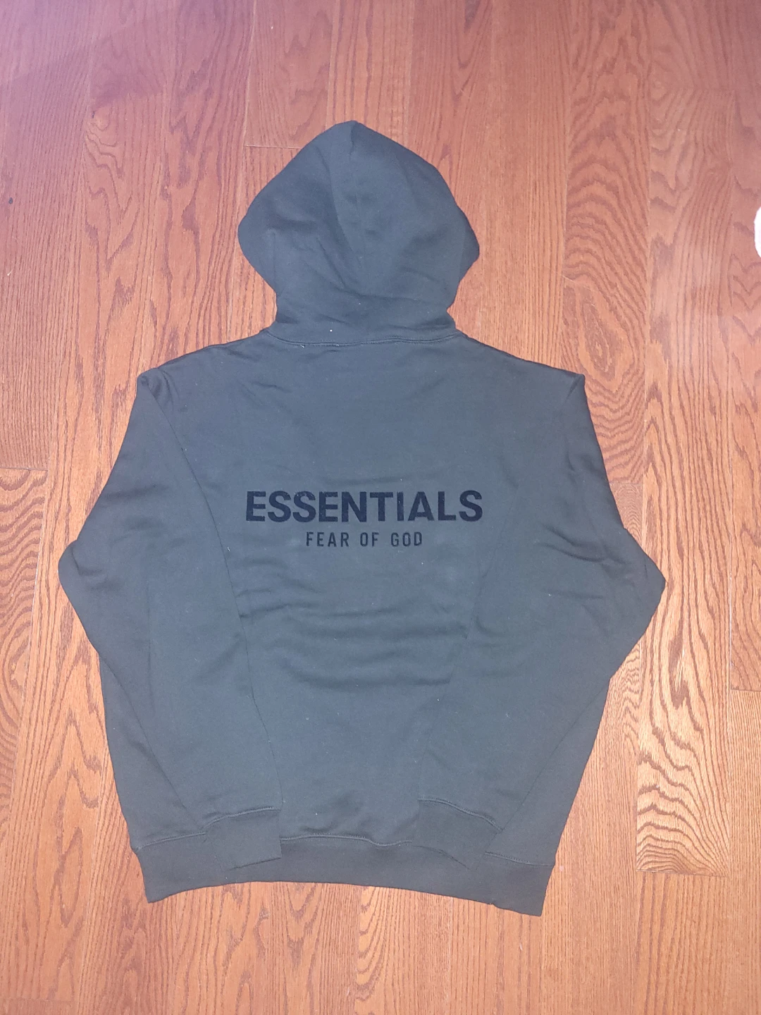 Black Essentials Hoodie