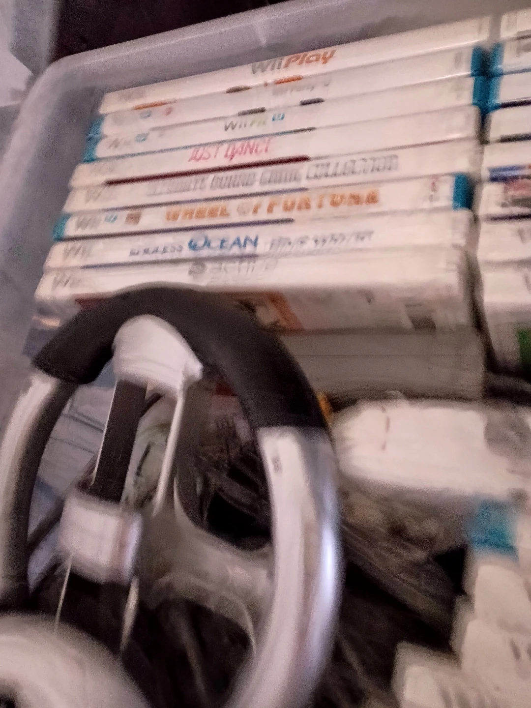 Wii Racing Wheel and Games REALLY CHEAP - photo 2