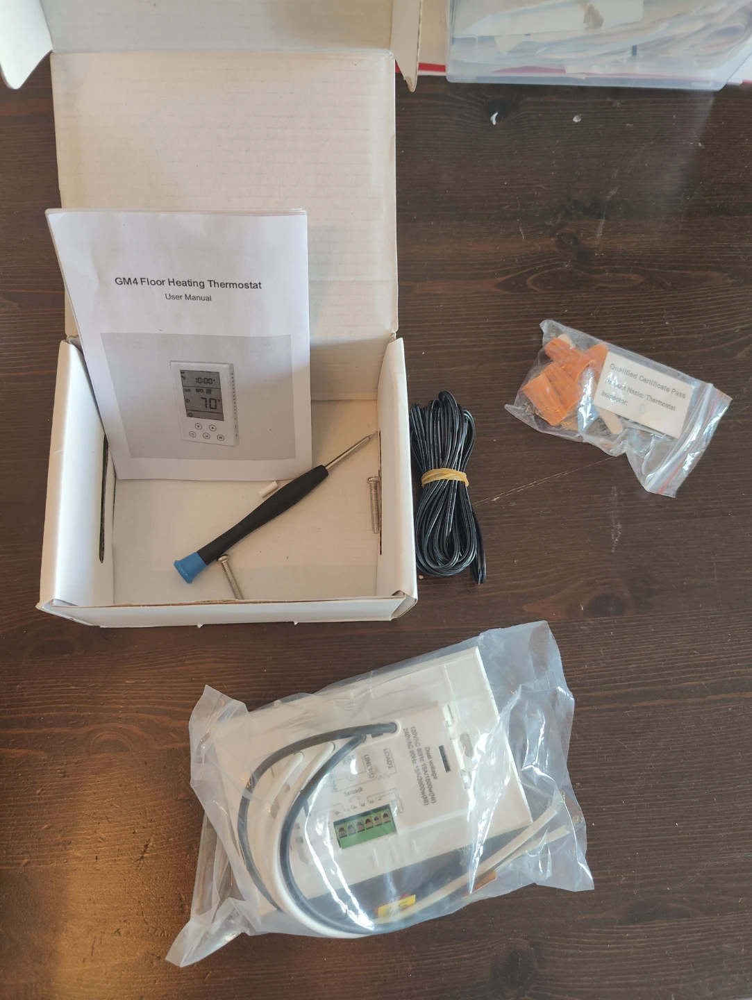 GM4 Floor Heating Thermostat - photo 3