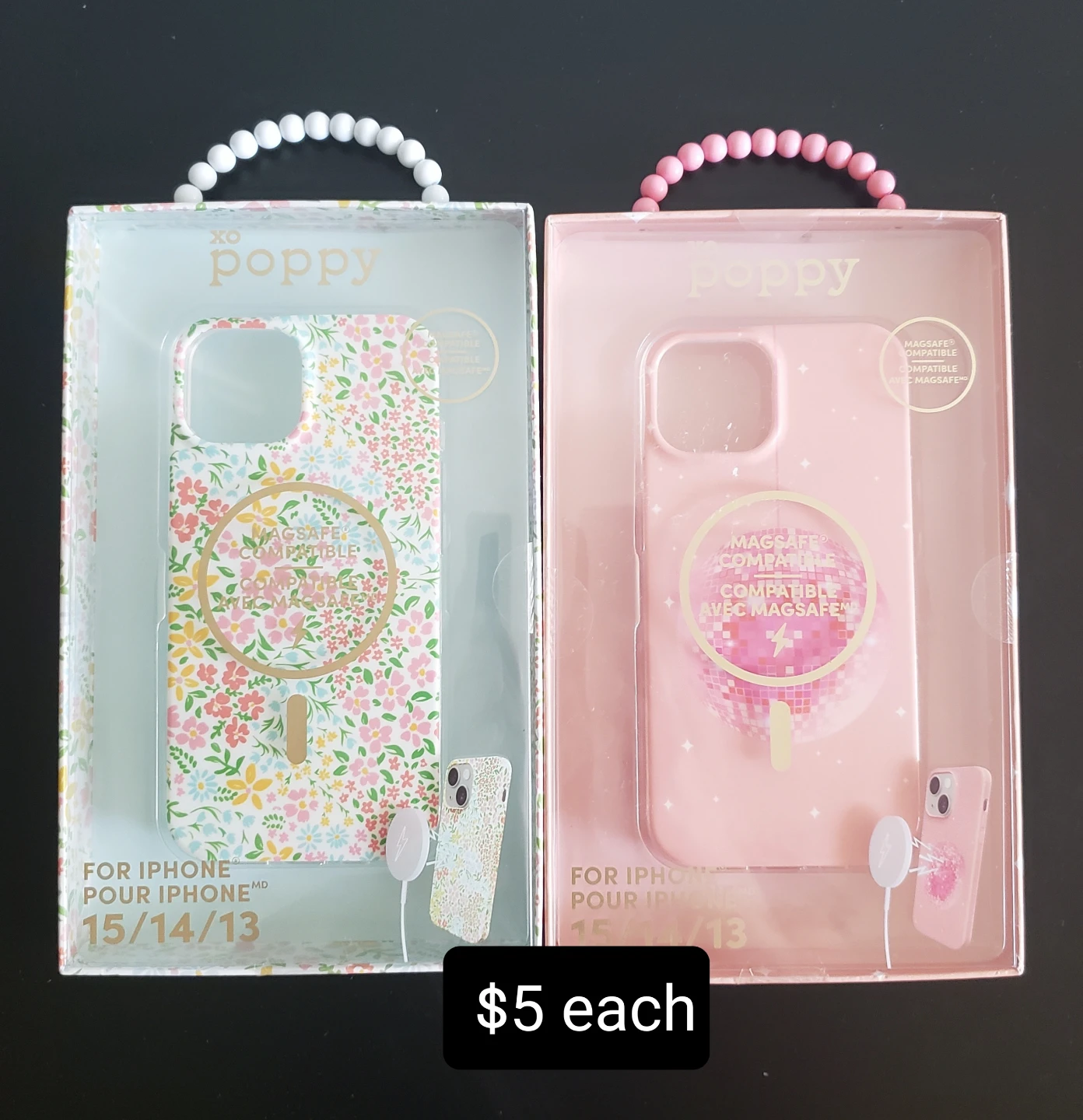 XO Poppy iPhone 15/14/13 MagSafe Compatible Phone Cases