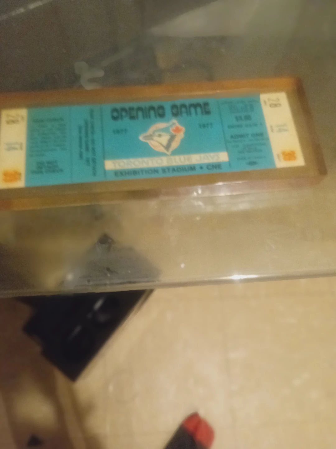 Toronto Blue Jays Opening Game Ticket 1977 - photo 2
