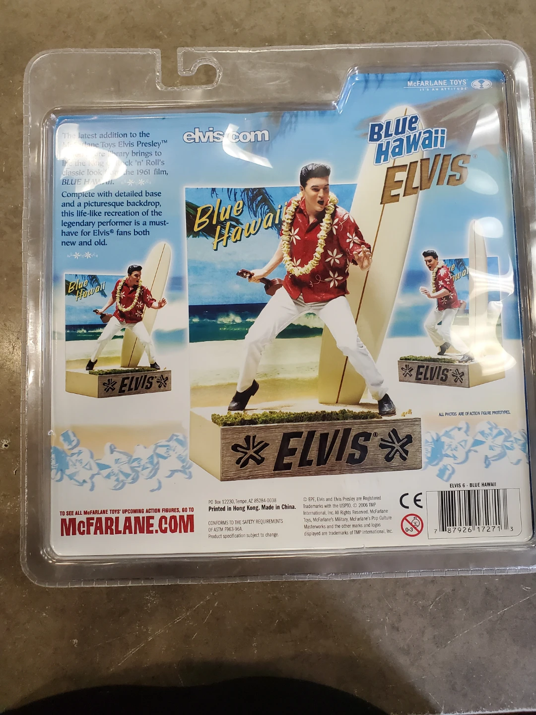 McFarlane Toys Blue Hawaii Elvis Action Figure - photo 3