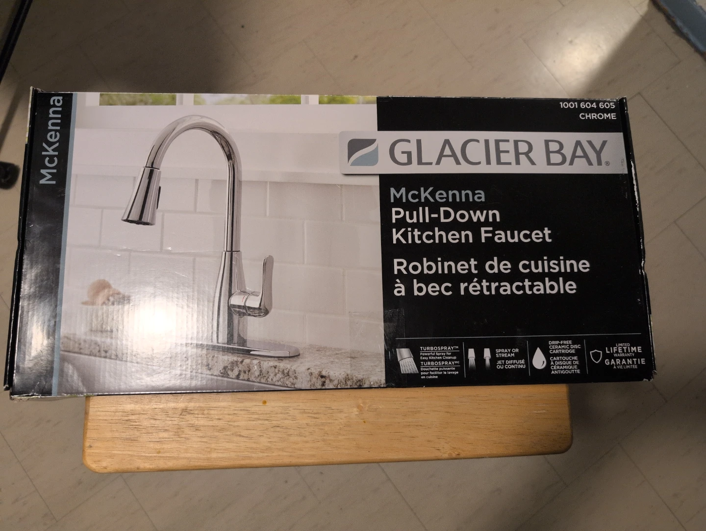 Glacier Bay McKenna Pull-Down Kitchen Faucet
