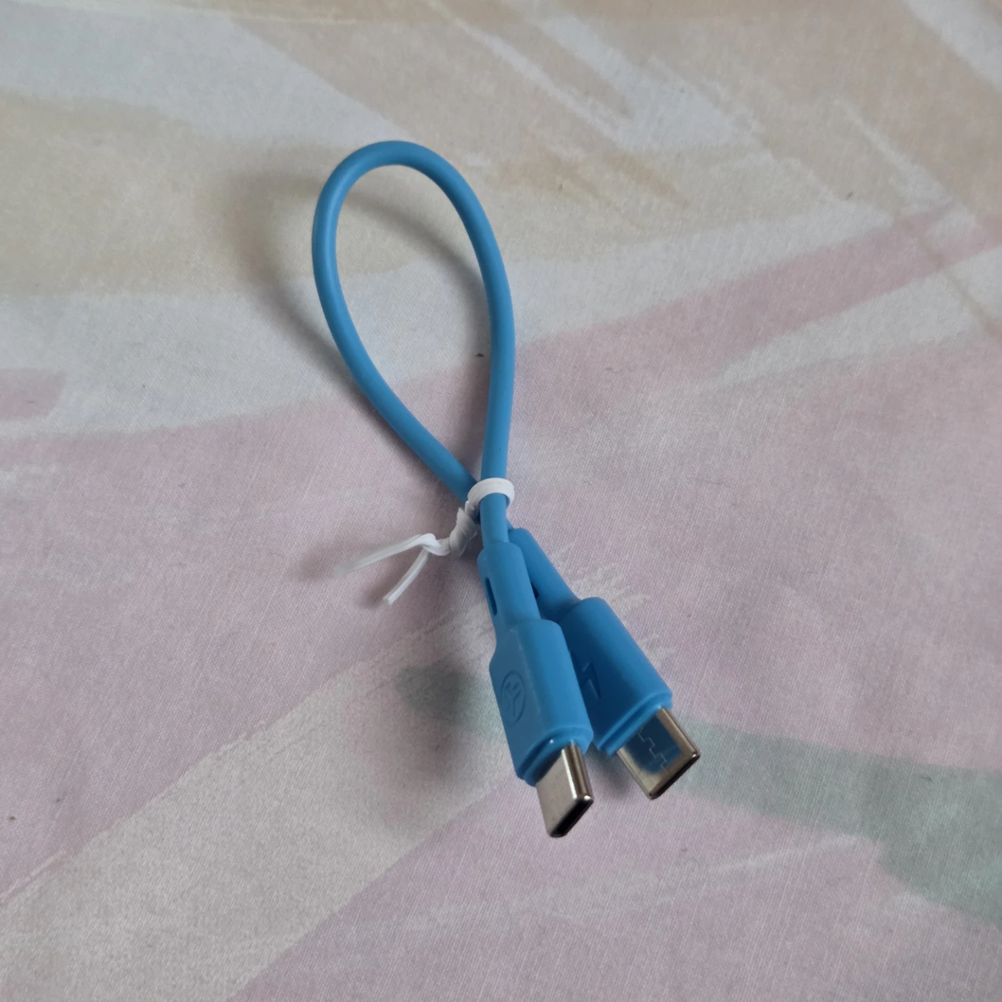Blue USB-C to USB-C Cable