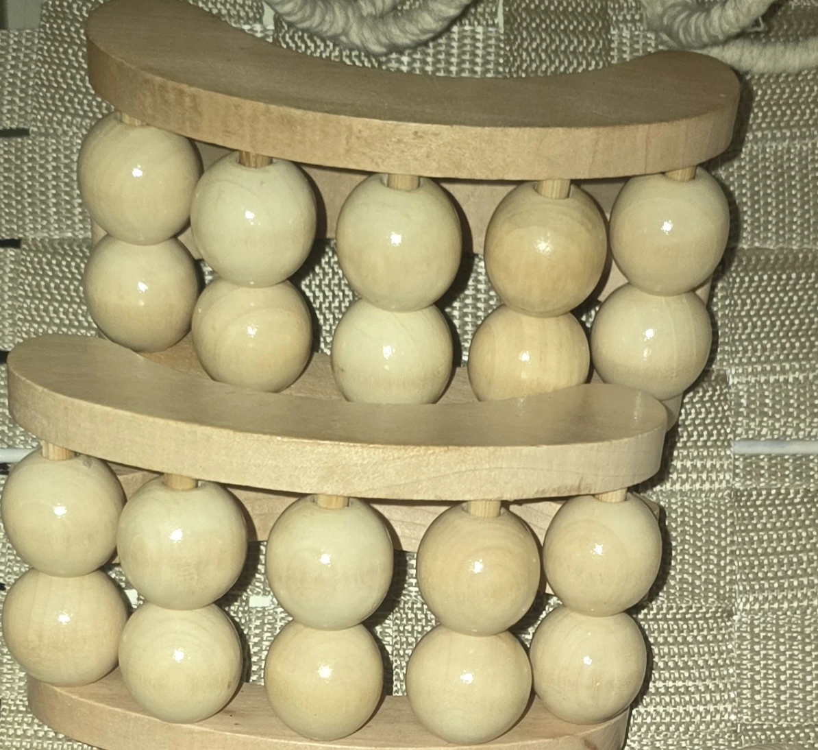 Wooden Ball Back Massager - photo 2