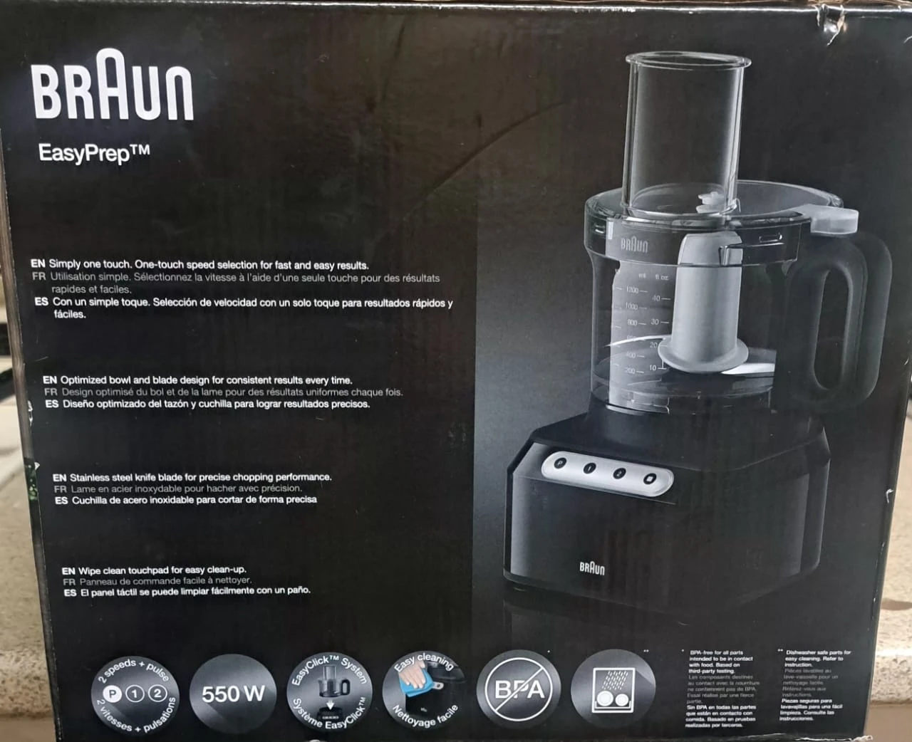 New Braun EasyPrep Food Processor - photo 2