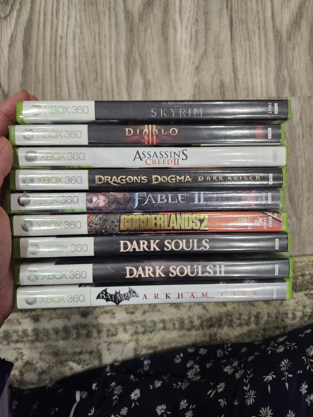 Xbox 360 Games Lot - Skyrim, Diablo III, Fable II, Dark Souls - photo 2