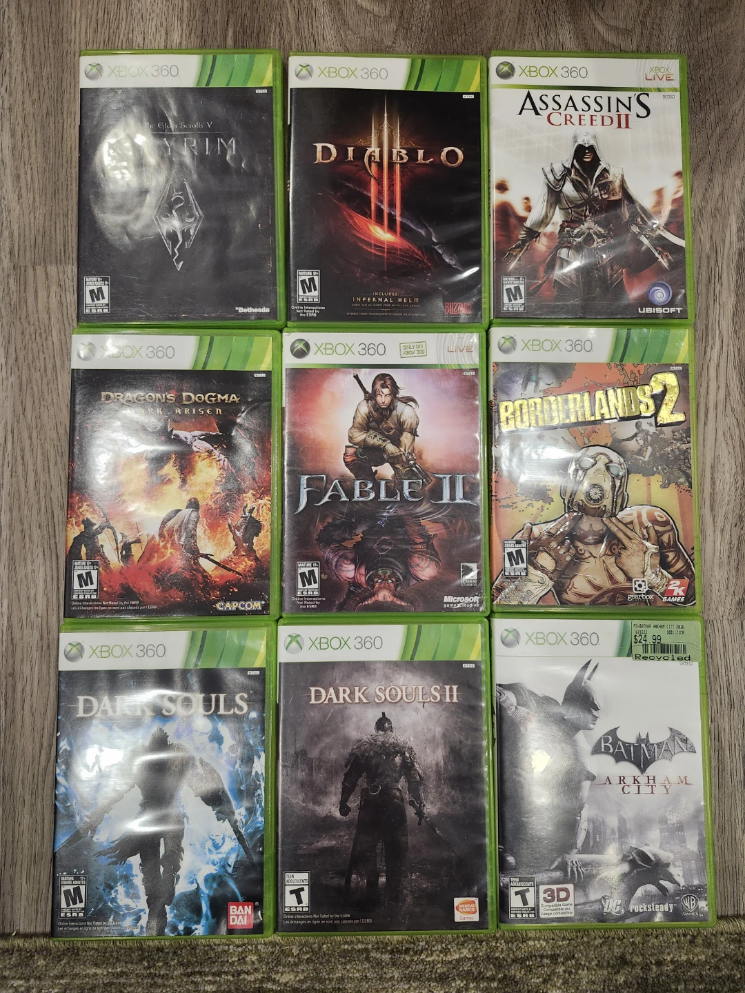 Xbox 360 Games Lot - Skyrim, Diablo III, Fable II, Dark Souls - photo 4