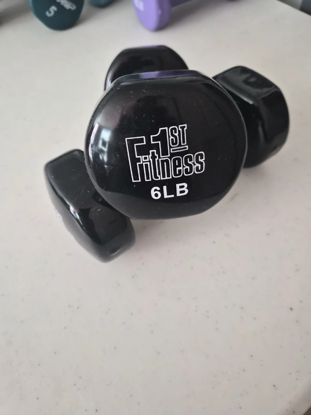 1st Fitness 6LB Dumbbells (Pair) - photo 2