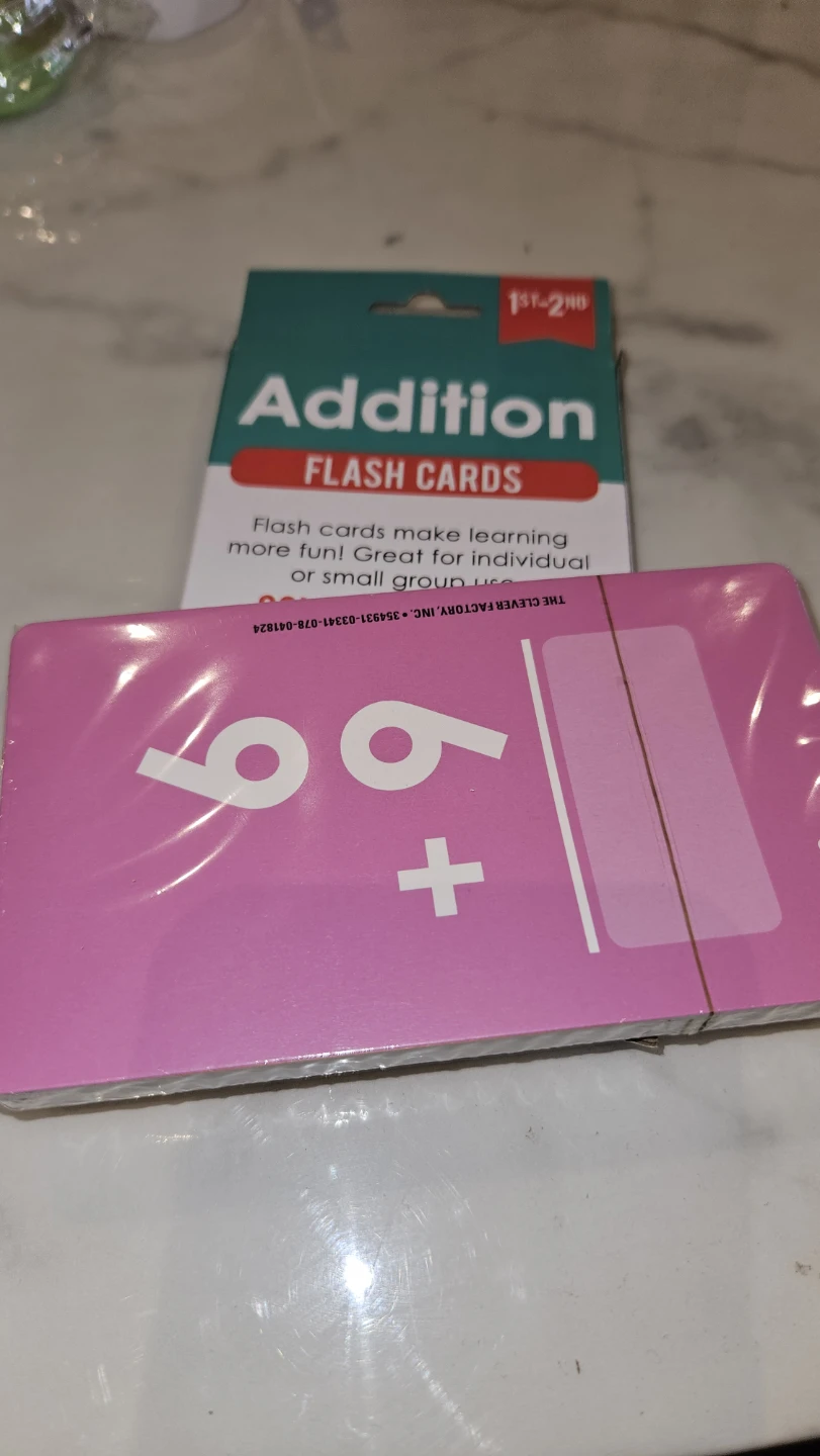 Addition Flash Cards 1st-2nd Grade - photo 3