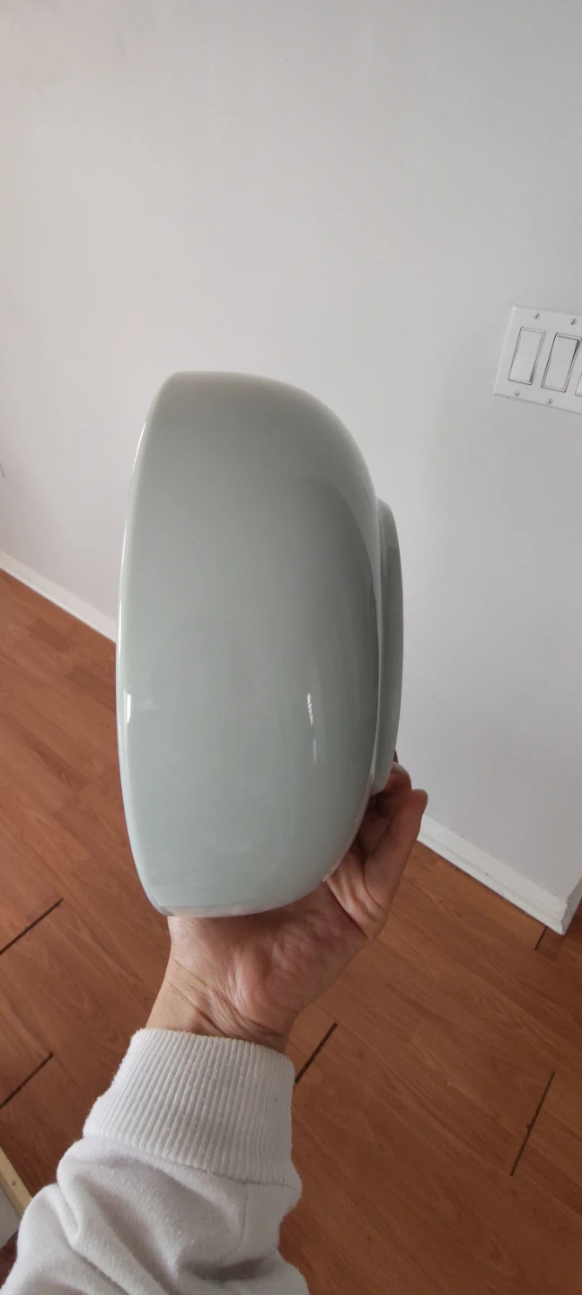 Sturdy Light Blue Ceramic Bowl - photo 3