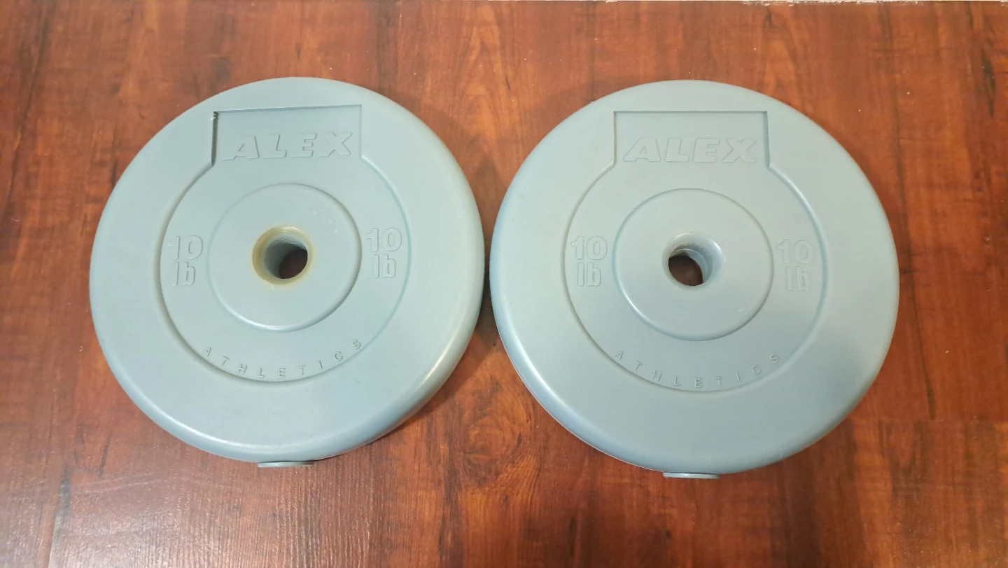 ALEX Athletics 10 lb Weight Plates (Set of 2) - photo 3