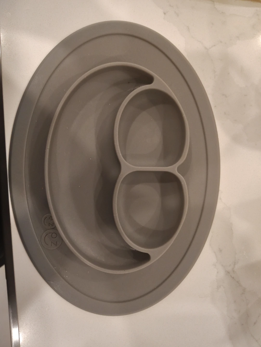 Gray Silicone Divided Suction Plate