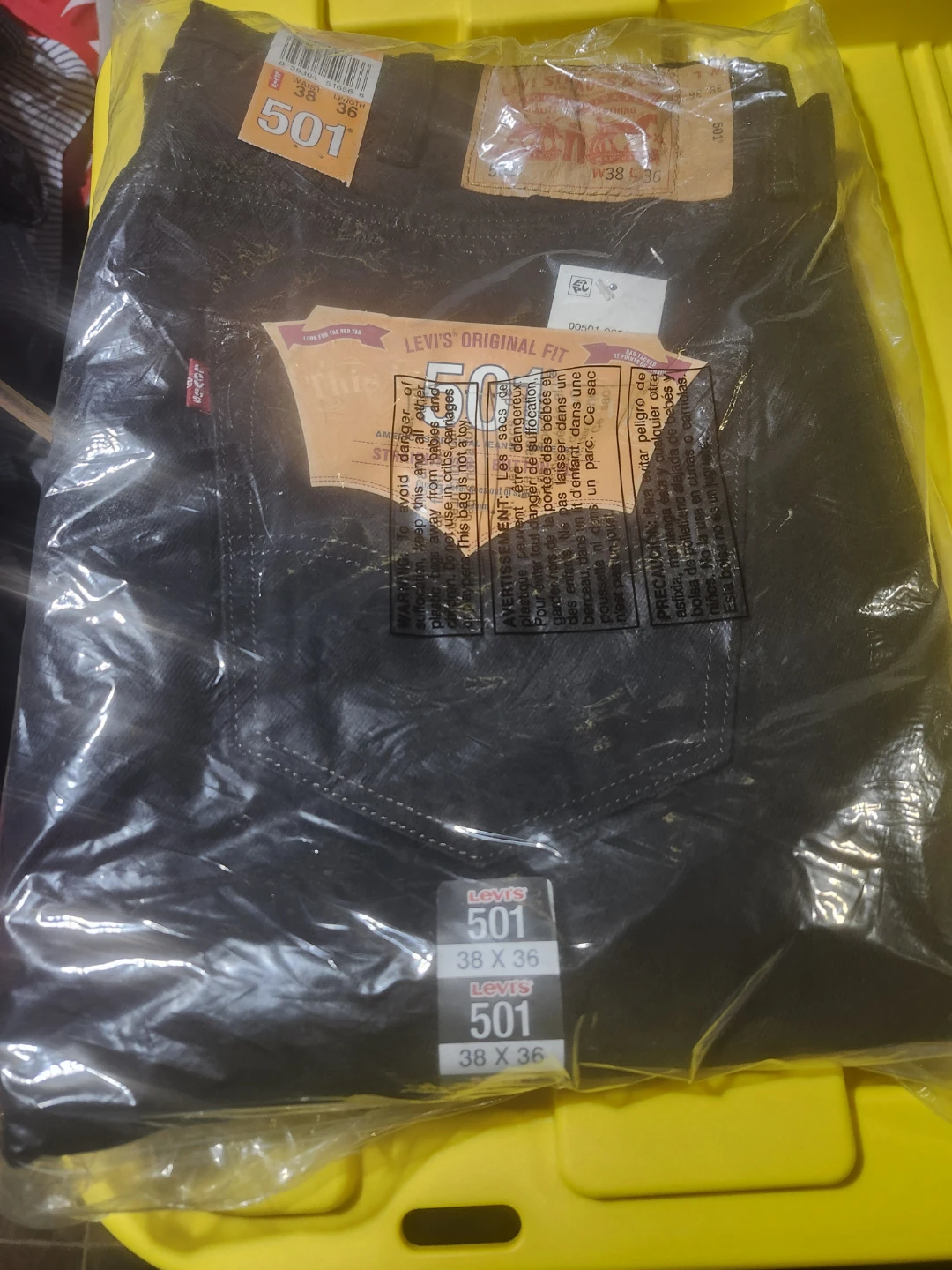 Levi's 501 Original Fit Jeans - 38x36