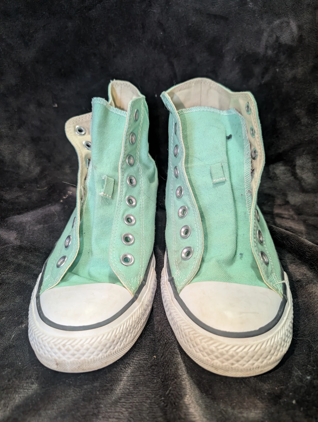 Converse All Star Chuck Taylor High Top Sneakers Teal Size 10