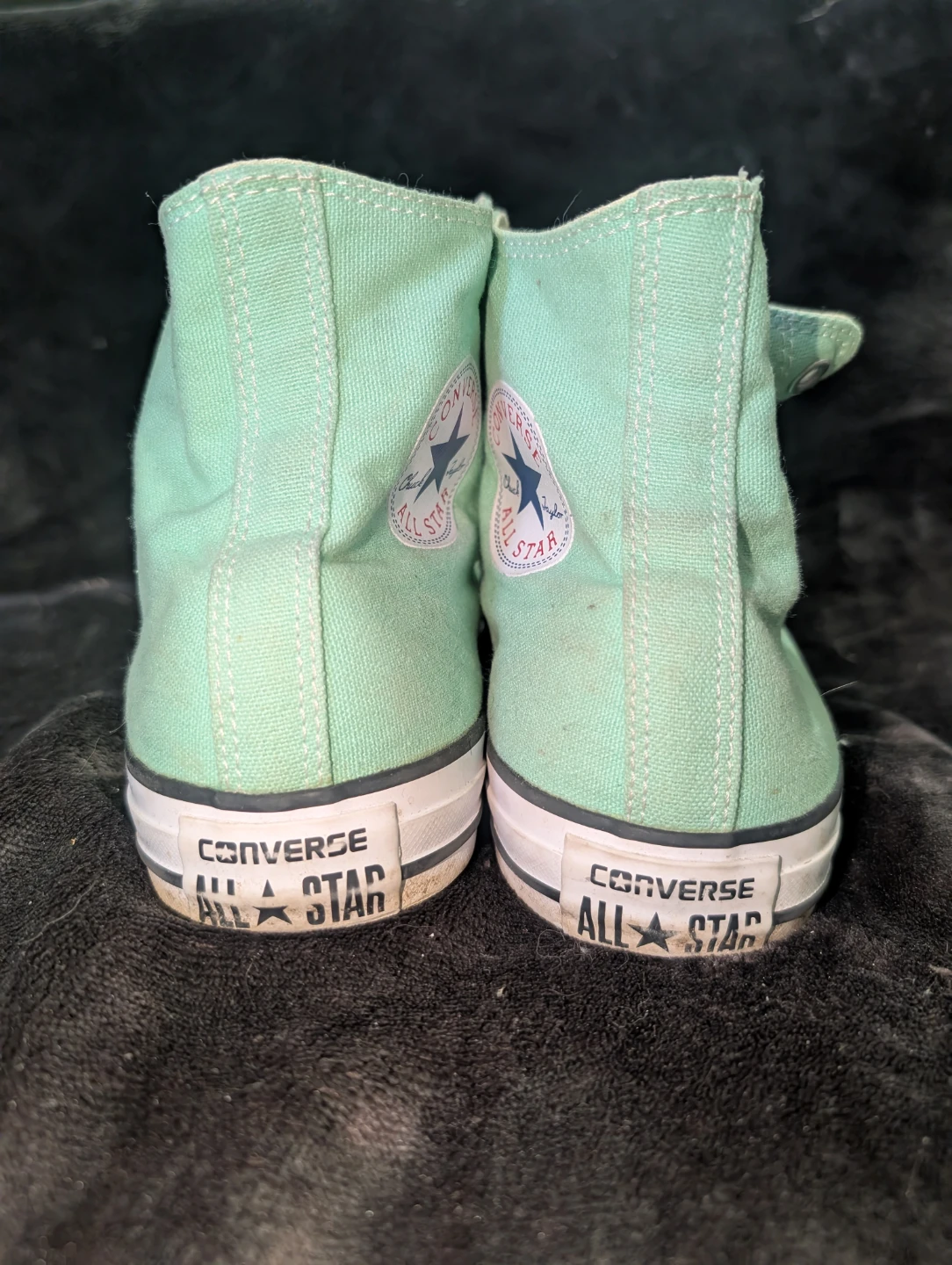 Converse All Star Chuck Taylor High Top Sneakers Teal Size 10 - photo 2