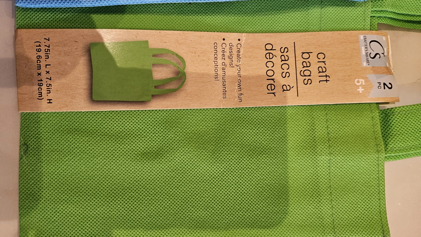 Craft Bags - Green and Blue - photo 2