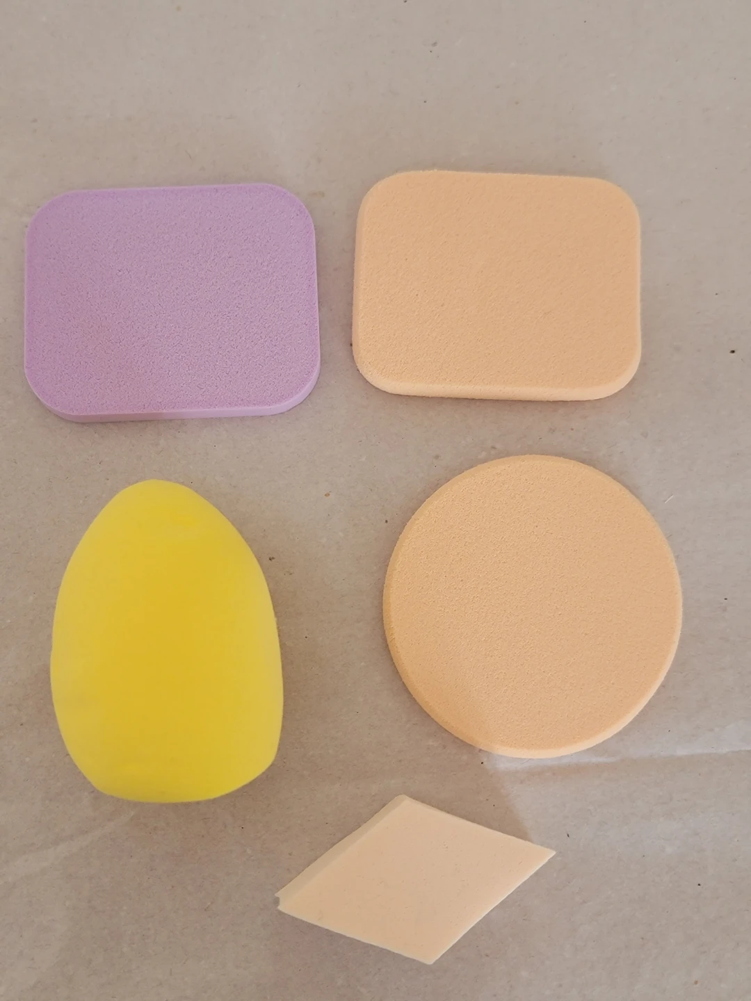 Set of 5 Makeup Sponges