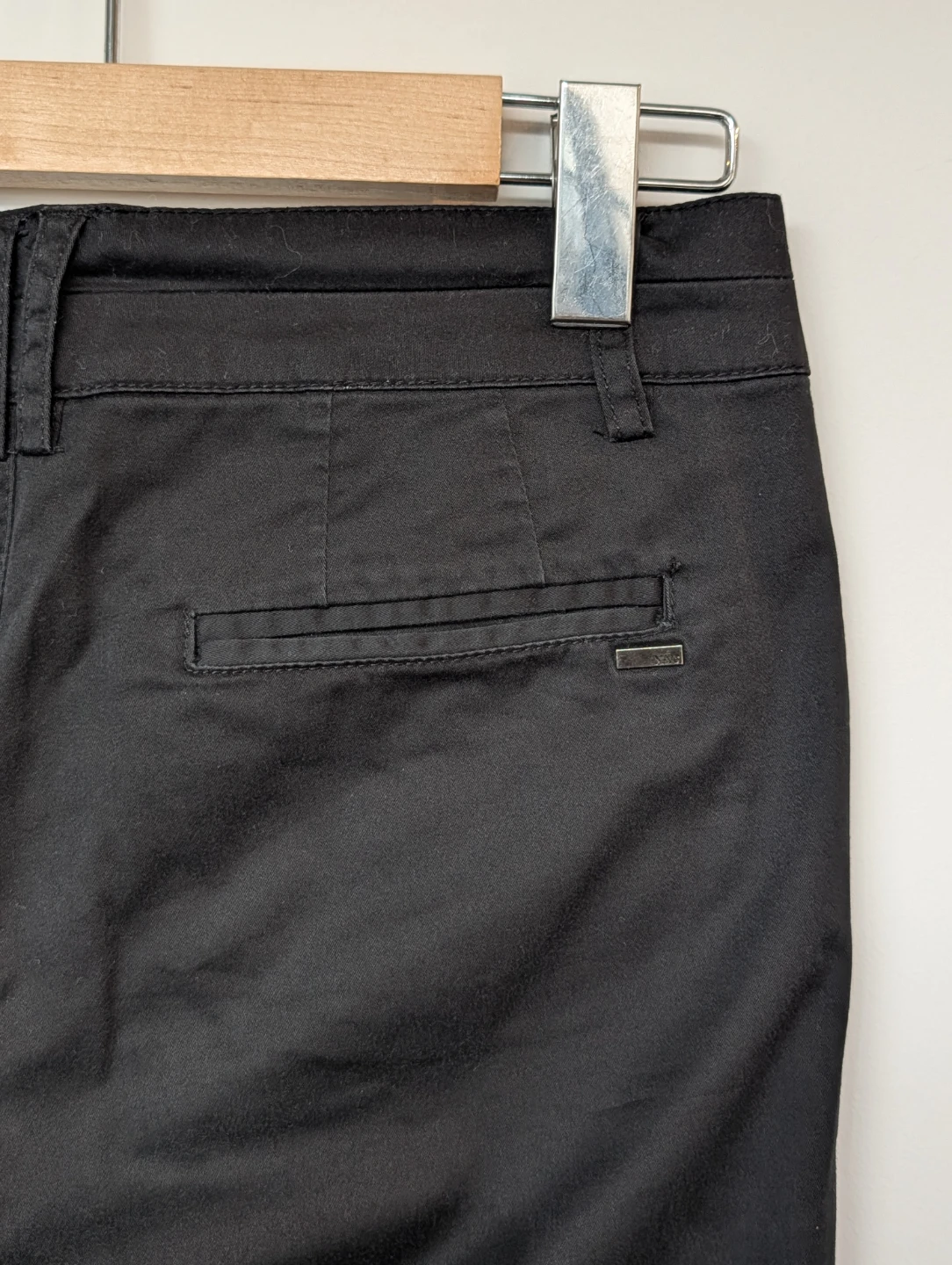 Mango Low-Rise Black Pants (Size 4) - photo 4