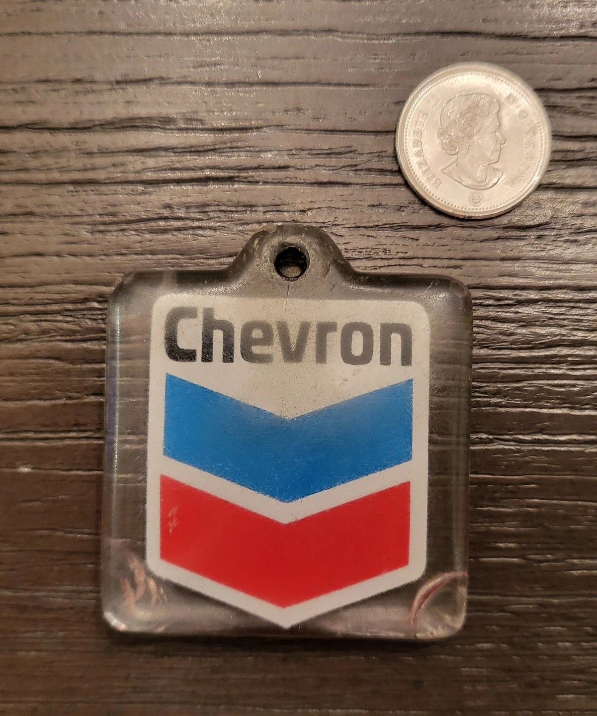 Vintage Chevron Keychain - photo 2