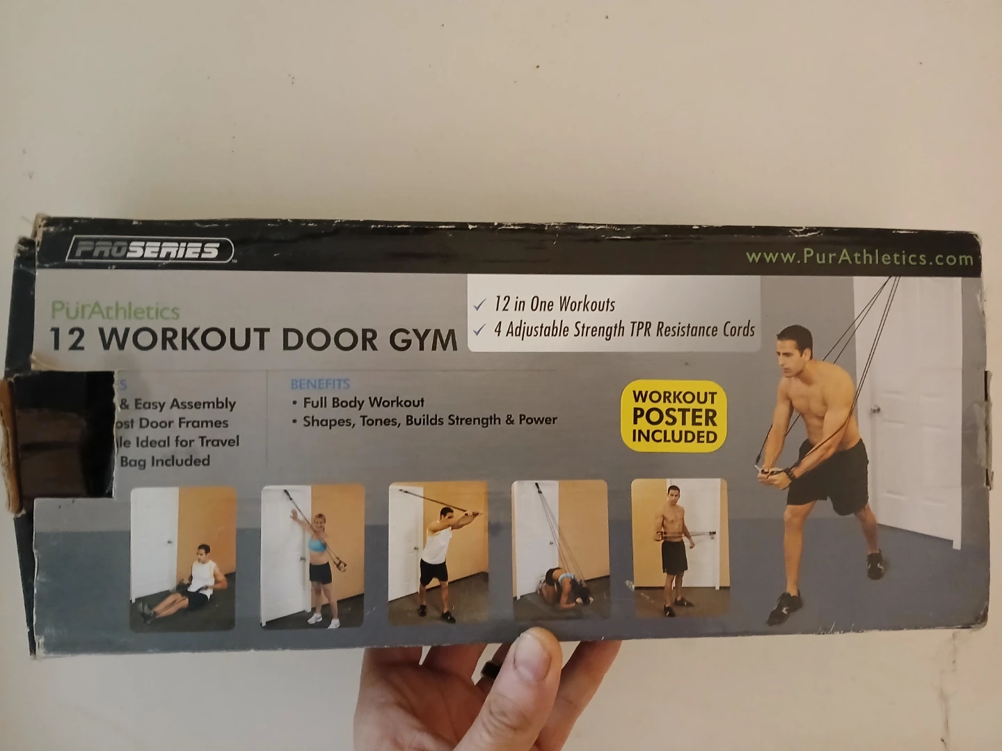 PürAthletics 12 Workout Door Gym