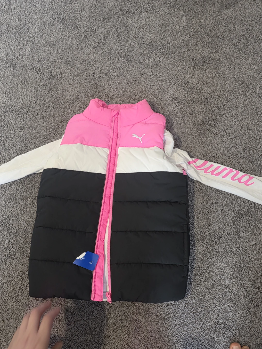 Puma Girls Puffer Jacket with Long Sleeve Shirt - photo 3