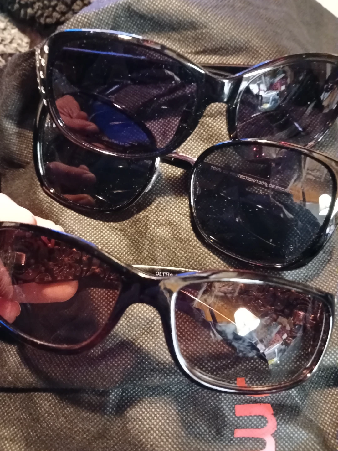 3 pairs of new Decorative Sunglasses