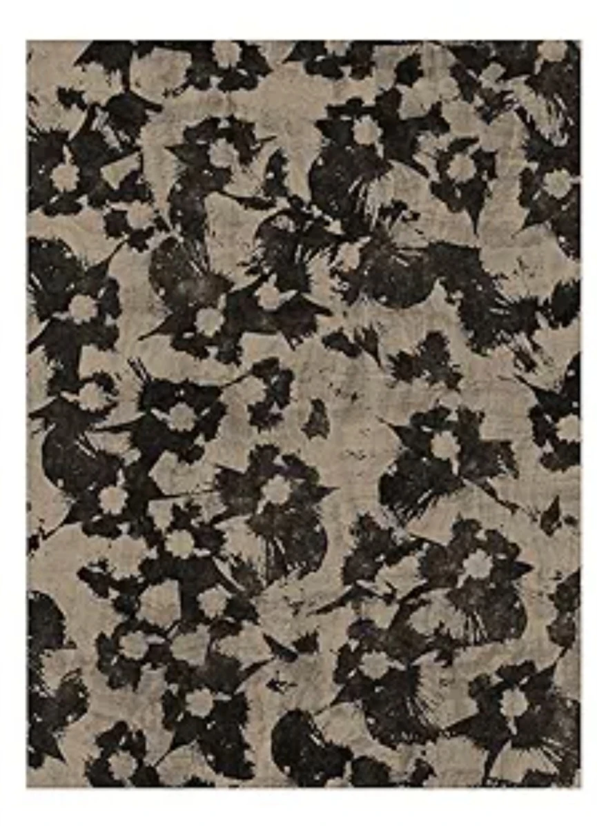 Roslynity Abstract Floral Japanese Wall Art Canvas 12"x16"