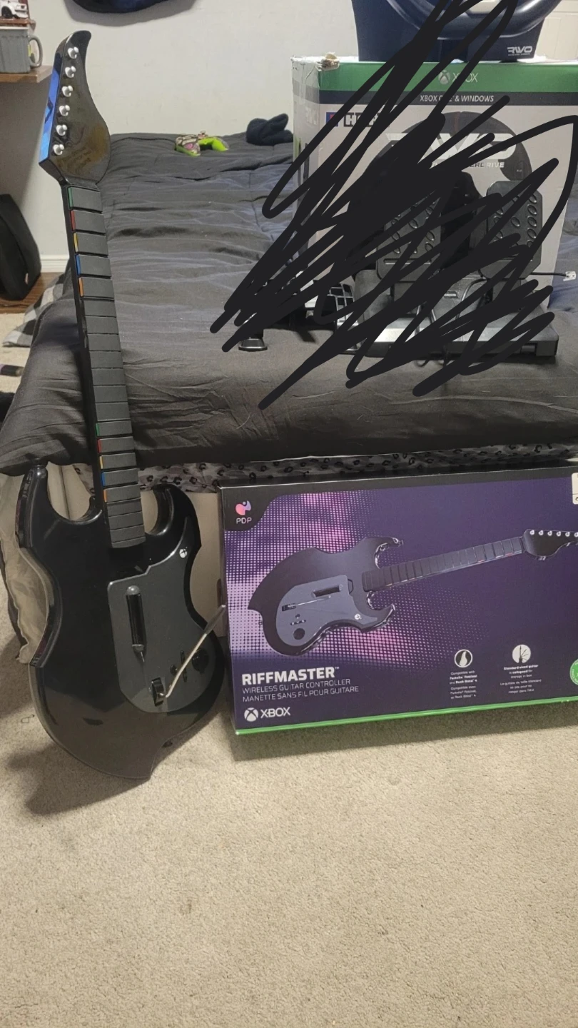 PDP Riffmaster Wireless Guitar Controller for Xbox