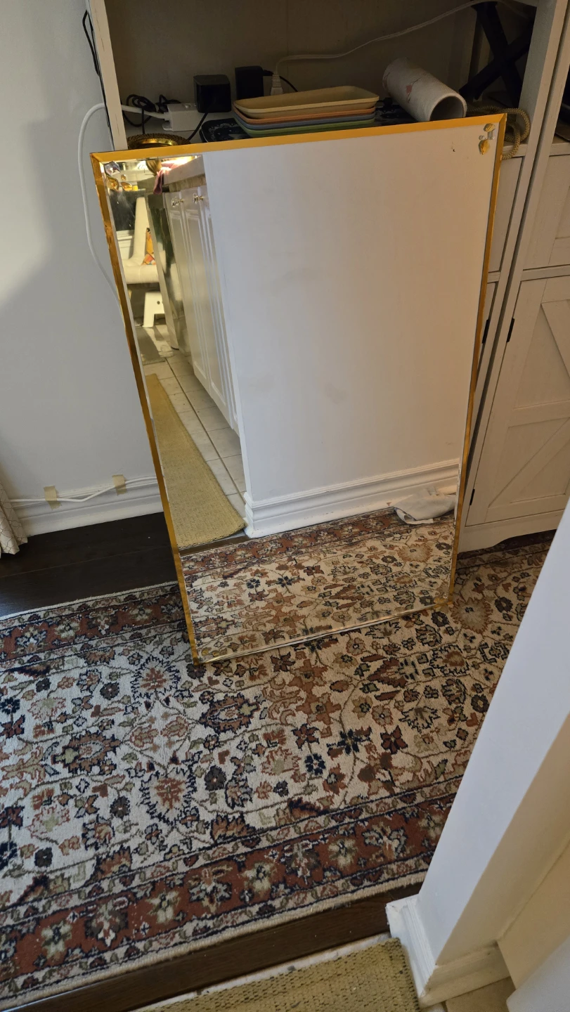 Unframed Mirror 22 by 36 inch