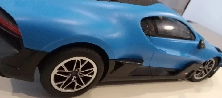 Bugatti W16 Diecast Model Car - Blue - photo 5