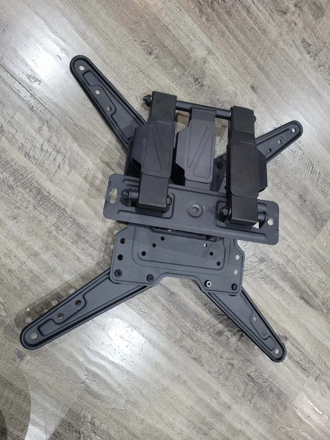 Black Full Motion TV Wall Mount Bracket - photo 4