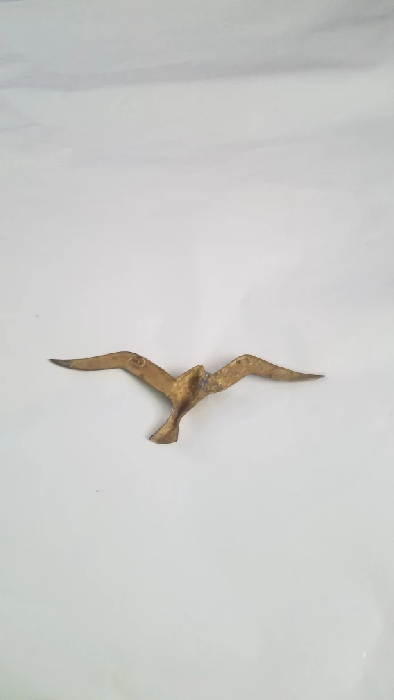 Brass Flying Bird Wall Decor - photo 2