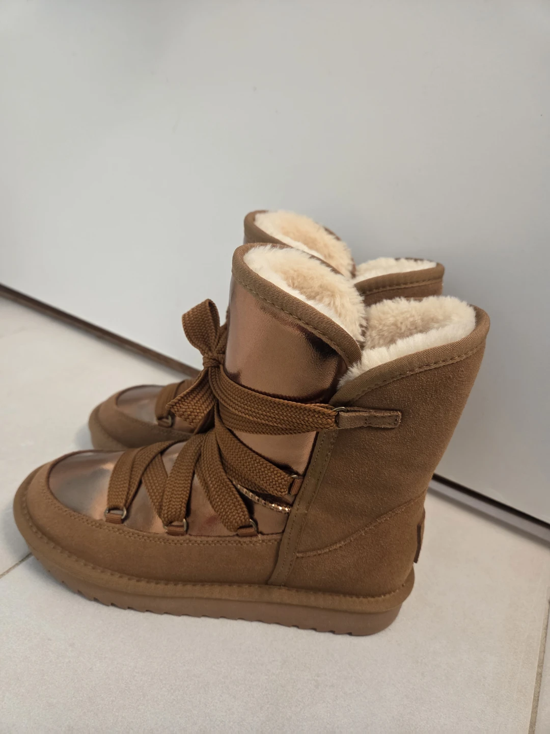 KUPFER Women's Winter Boots Size 8 - Gold - photo 2