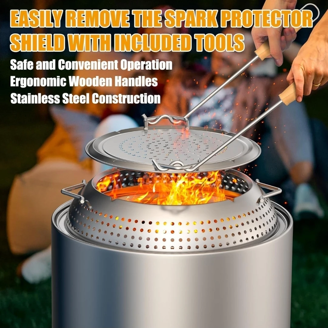 Fire Pit Spark Protector Screen for Solo Stove - photo 5