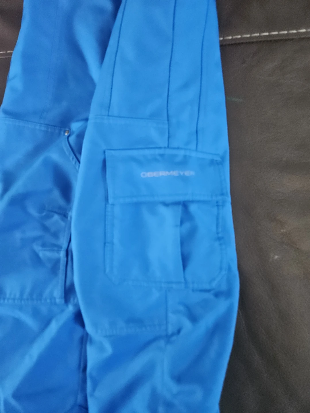 Obermeyer Kids Blue Snow Bib Ski Pants Size 6 - photo 2