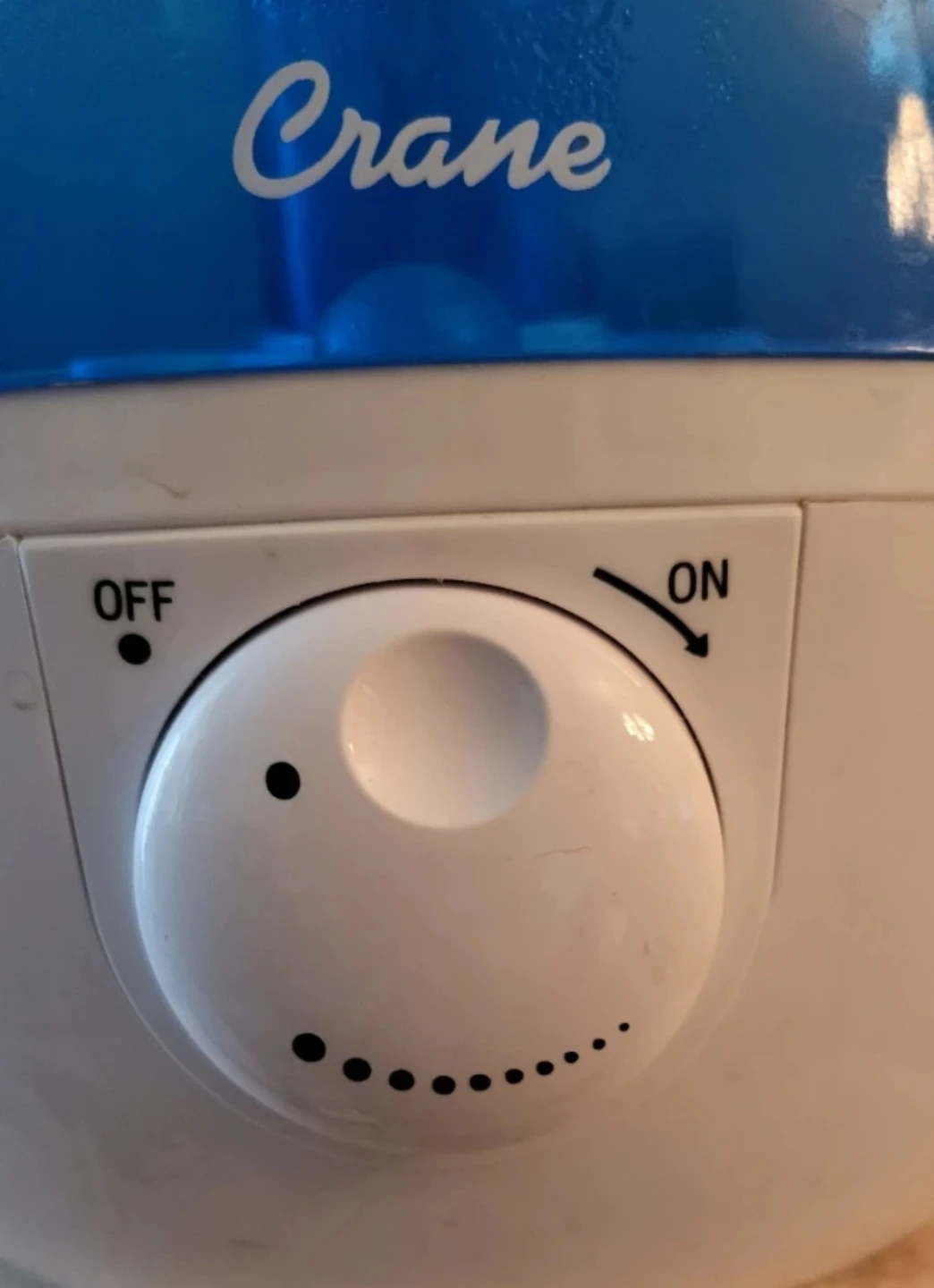 Crane Humidifier - Blue and White - photo 2