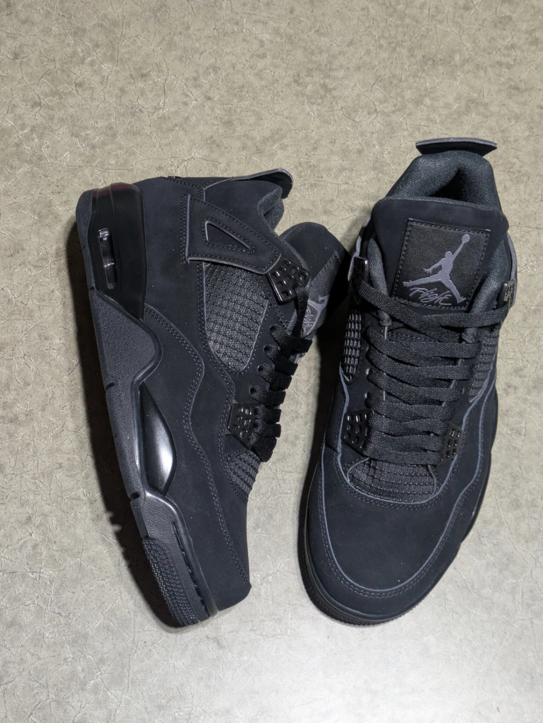 Air Jordan 4 Retro Men's Shoes Black Size 9.5 - photo 2