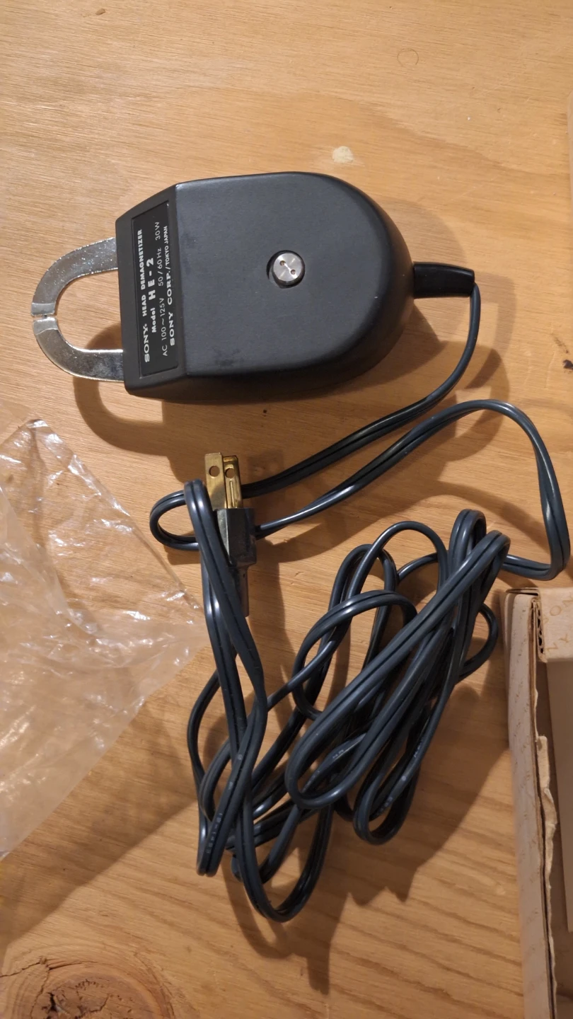 Sony HE-2 Head Demagnetizer - photo 3