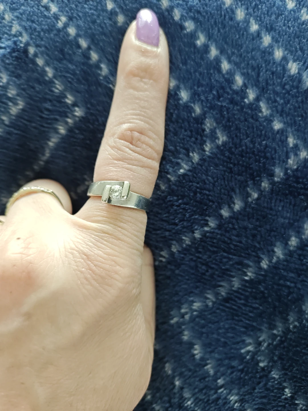 Sterling Silver Ring with Stone - photo 3
