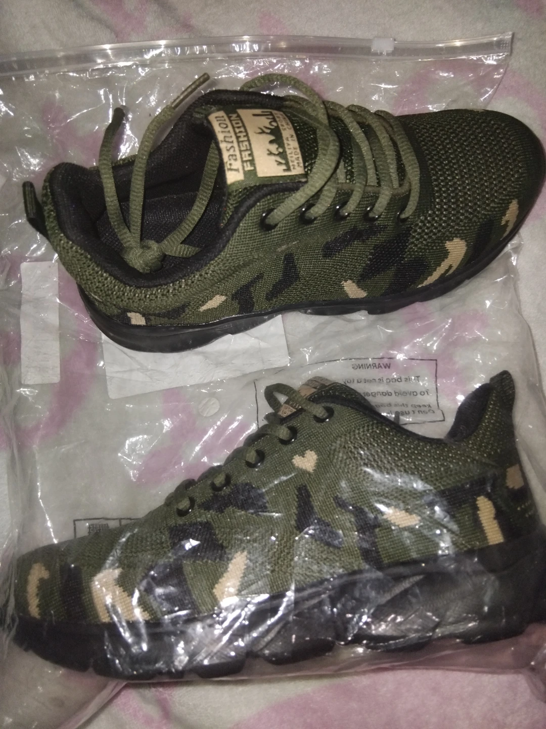 Womans  Camouflage Sneakers
