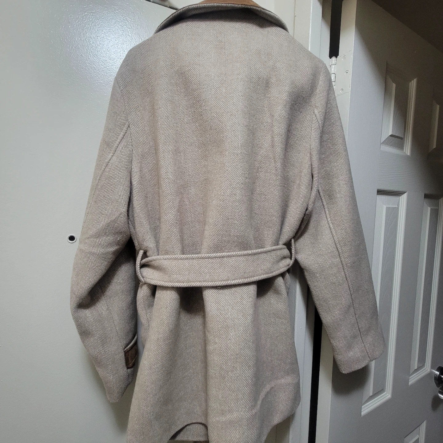 Steve Madden Herringbone Belted Jacket M/M - photo 2