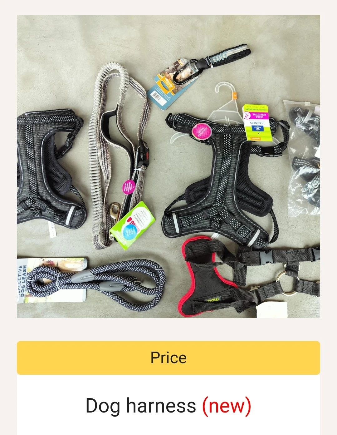 Dog Harnesses and Leashes - Assorted Styles - photo 4