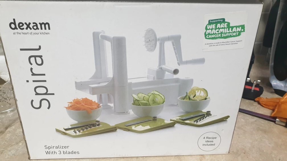 Dexam Spiralizer With 3 Blades