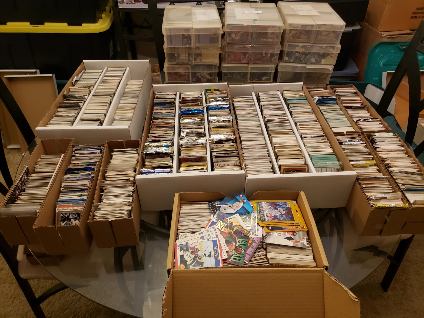 Collection of Sports Trading Cards
