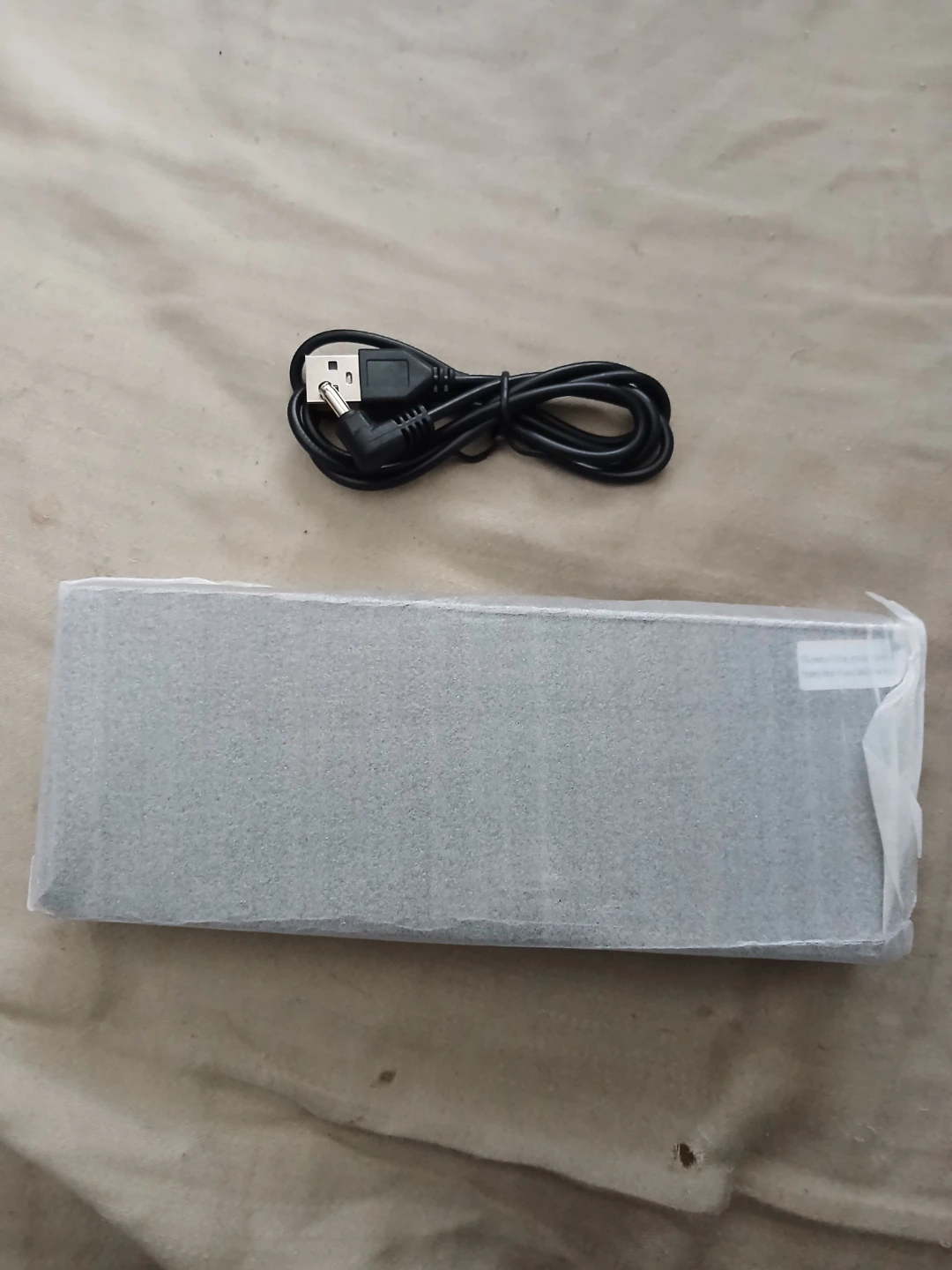 Digital LED Alarm Clock With Green & White Display & USB Cable - photo 3